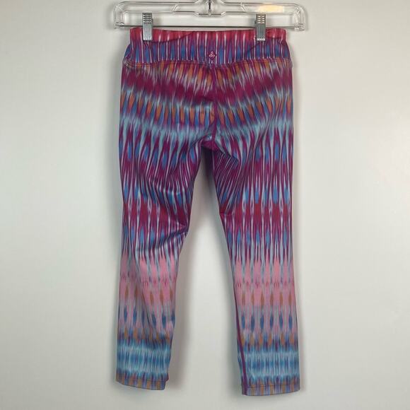 prAna Roxanne Capri Womens Festival Pink Cropped Mid Rise Size XS - Picture 7 of 10